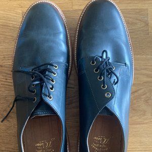 J.Crew Oar Stripe Italian Leather Derbys